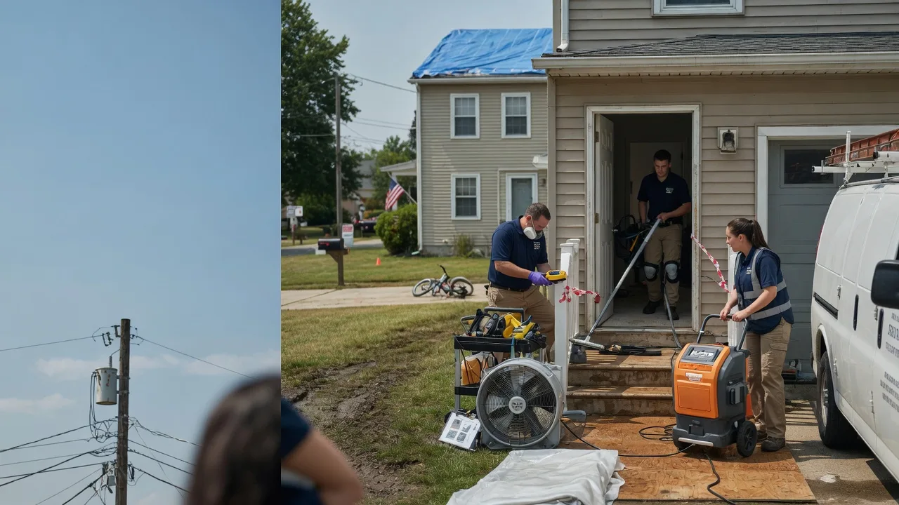 Water Damage Repair in Vandergrift, PA near me